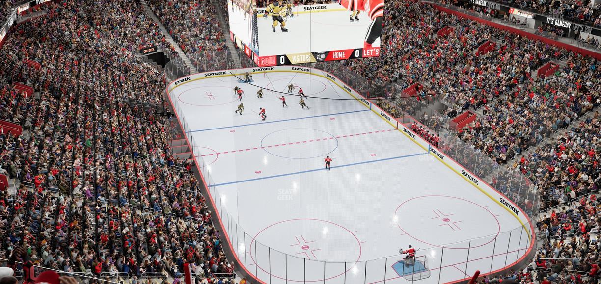 Little Caesars Arena - Section 205 Seat View