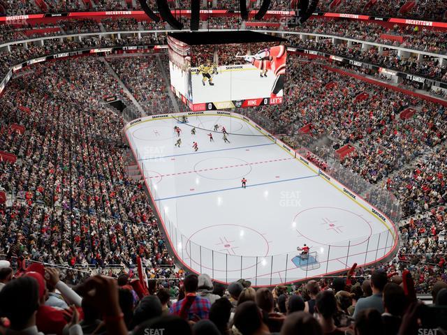Little Caesars Arena - Section 205 Seat View