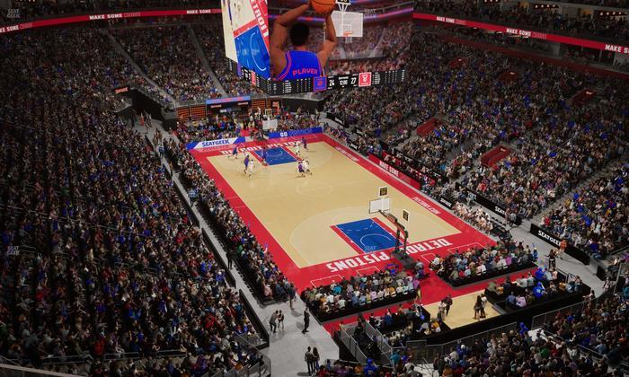 Little Caesars Arena - Section 206 Seat View