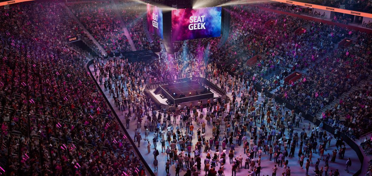 Little Caesars Arena - Section 206 Seat View
