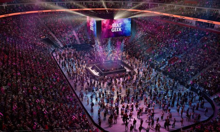 Little Caesars Arena - Section 206 Seat View