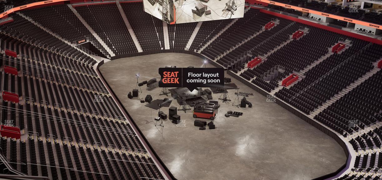 Little Caesars Arena - Section 206 Seat View