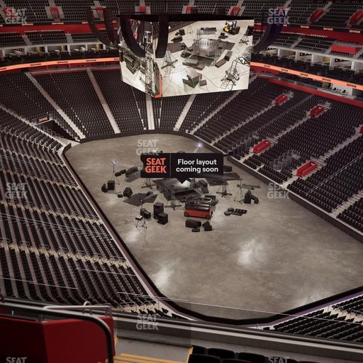 Little Caesars Arena - Section 206 Seat View