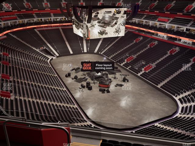 Little Caesars Arena - Section 206 Seat View