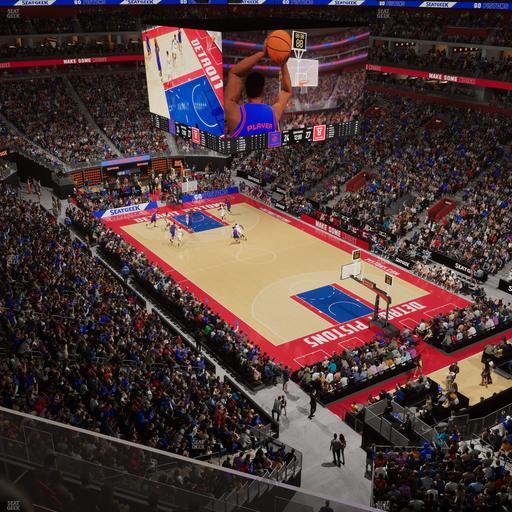 Little Caesars Arena - Section 207 Seat View