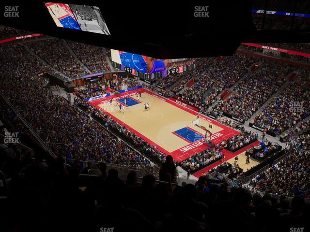 Little Caesars Arena - Section 207 Seat View Little Caesars Arena - Section 207 Seat View