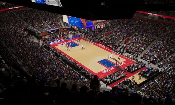 Little Caesars Arena - Section 207 Seat View