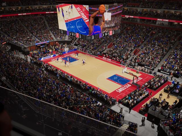 Little Caesars Arena - Section 208 Seat View