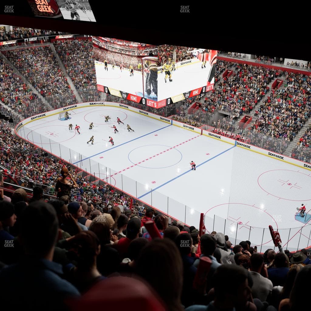 Little Caesars Arena - Section 208 Seat View