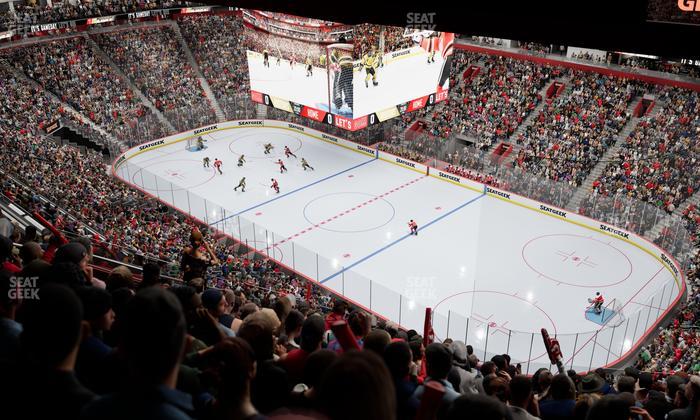 Little Caesars Arena - Section 208 Seat View
