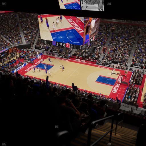 Little Caesars Arena - Section 209 Seat View