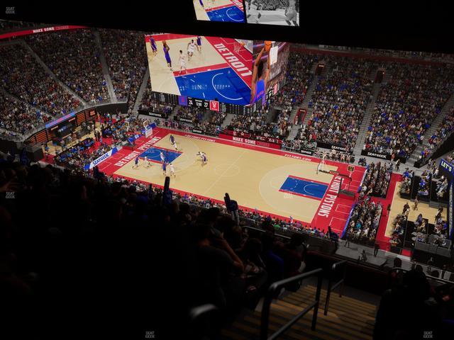 Little Caesars Arena - Section 209 Seat View