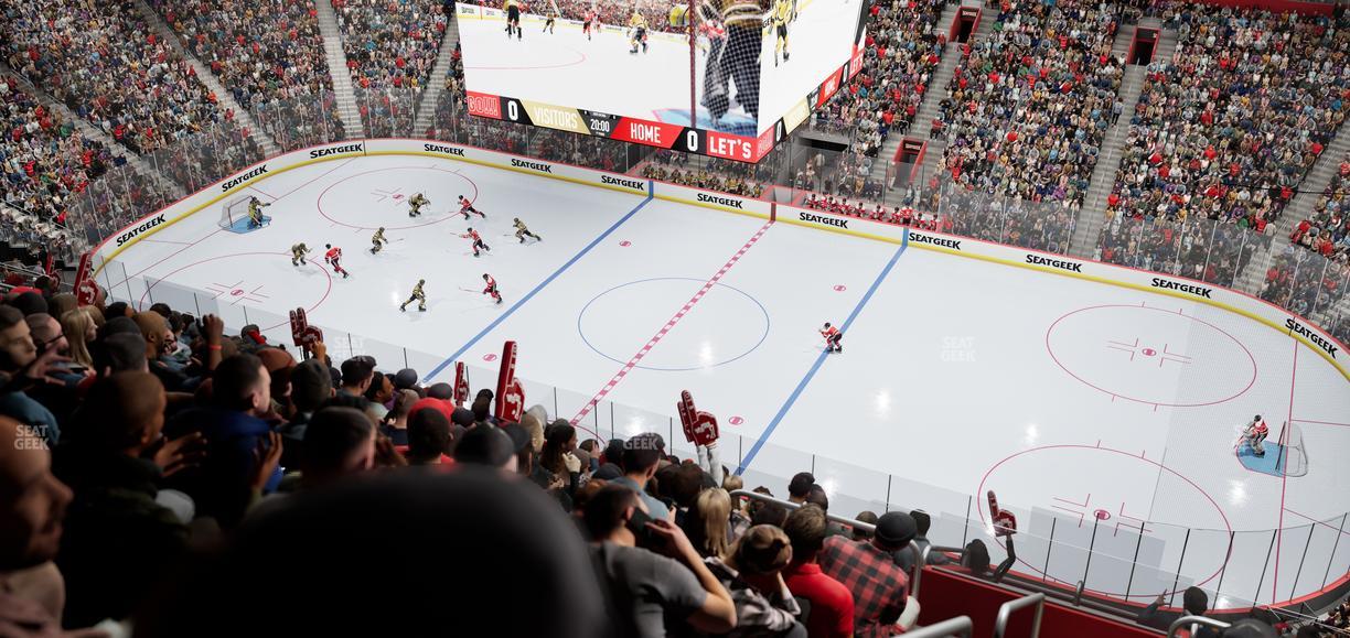 Little Caesars Arena - Section 209 Seat View