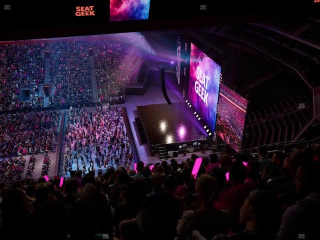 Little Caesars Arena - Section 210 Seat View