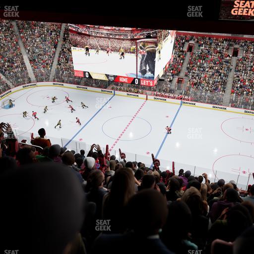 Little Caesars Arena - Section 210 Seat View