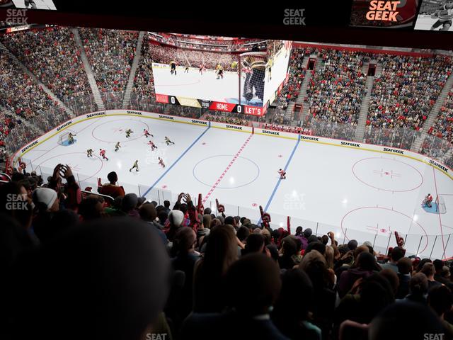 Little Caesars Arena - Section 210 Seat View