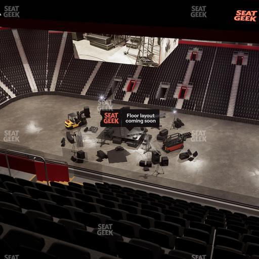 Little Caesars Arena - Section 210 Seat View
