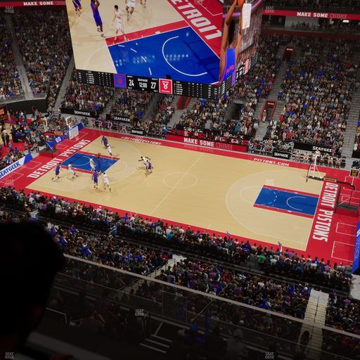 Little Caesars Arena - Section 210 Seat View