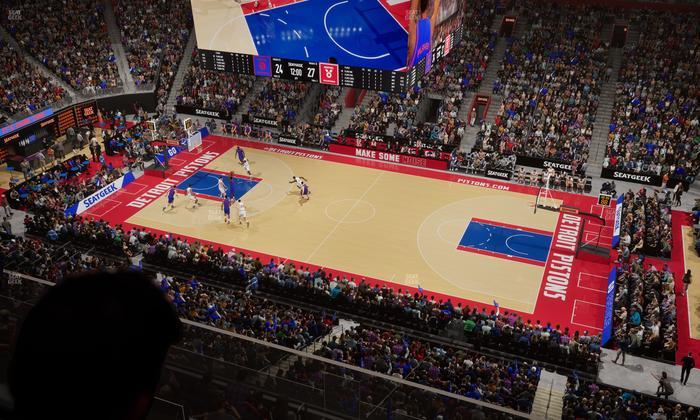 Little Caesars Arena - Section 210 Seat View
