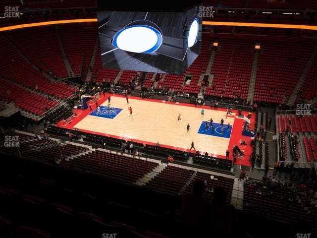 Little Caesars Arena - Section 210 Seat View Little Caesars Arena - Section 210 Seat View