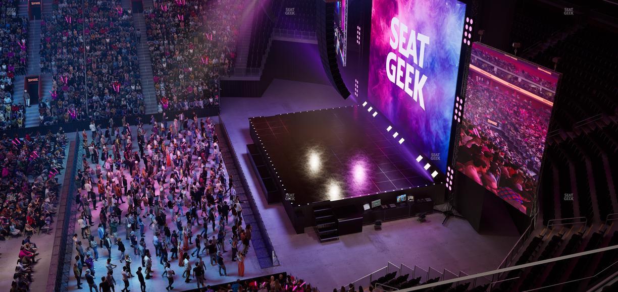 Little Caesars Arena - Section 210 Seat View