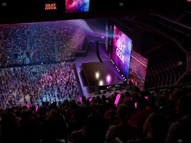 Little Caesars Arena - Section 210 Seat View