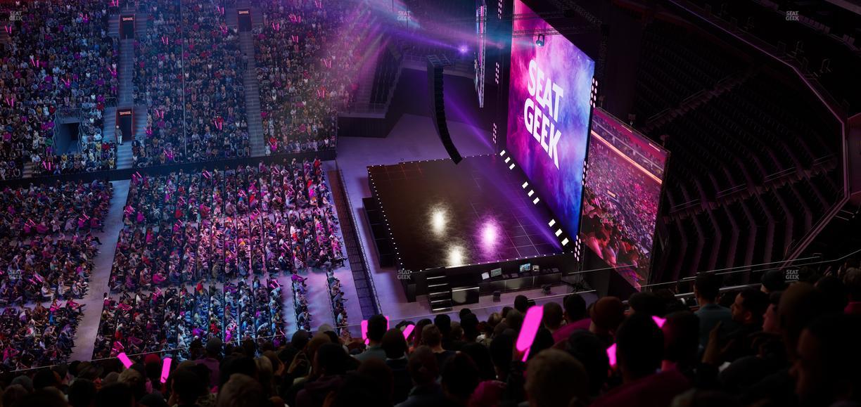 Little Caesars Arena - Section 210 Seat View