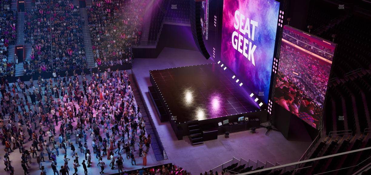 Little Caesars Arena - Section 210 Seat View