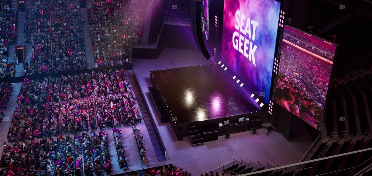 Little Caesars Arena - Section 210 Seat View