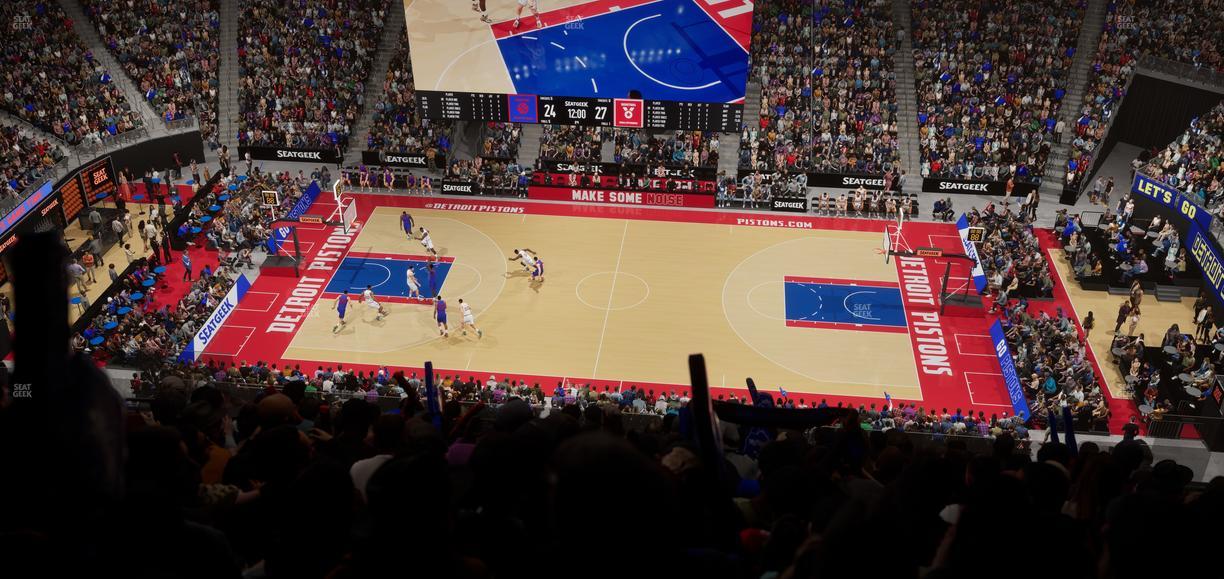 Little Caesars Arena - Section 211 Seat View