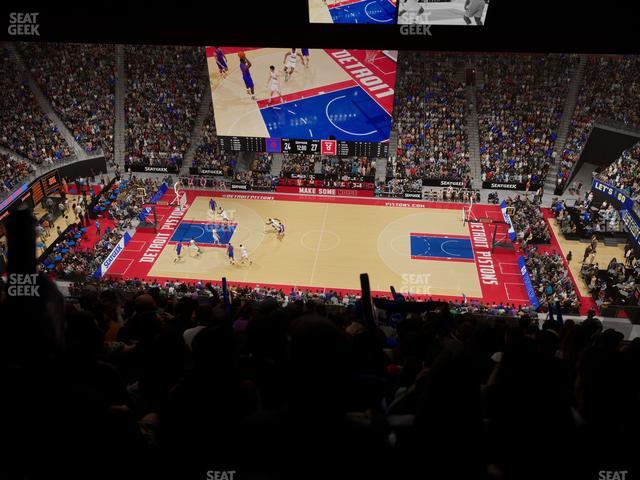 Little Caesars Arena - Section 211 Seat View