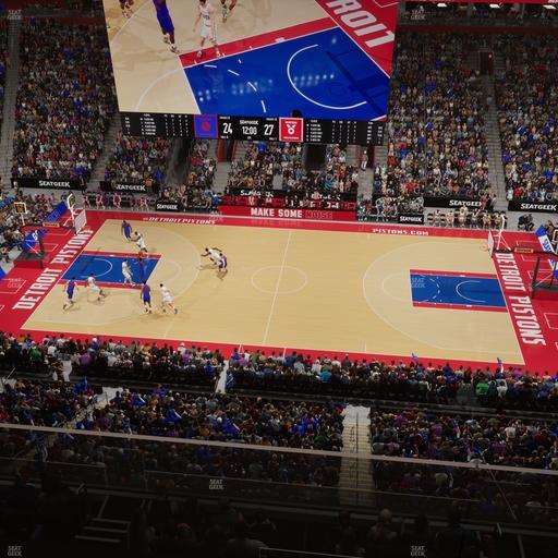 Little Caesars Arena - Section 211 Seat View