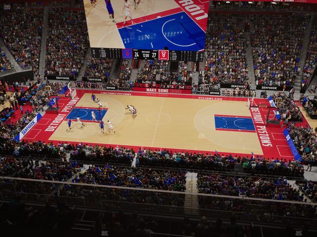 Little Caesars Arena - Section 211 Seat View