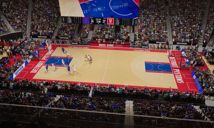 Little Caesars Arena - Section 211 Seat View