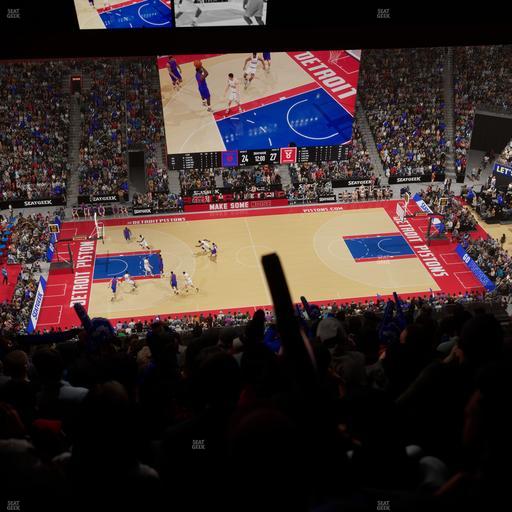 Little Caesars Arena - Section 212 Seat View