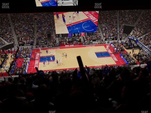 Little Caesars Arena - Section 212 Seat View