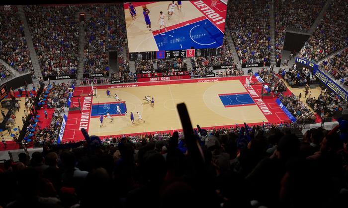 Little Caesars Arena - Section 212 Seat View