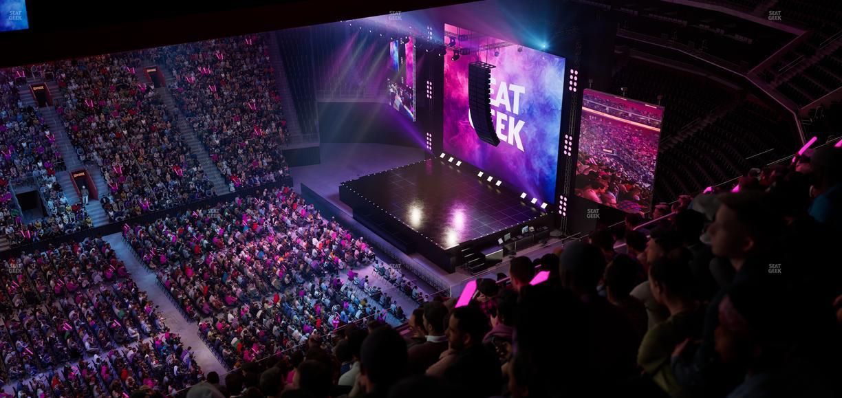 Little Caesars Arena - Section 212 Seat View