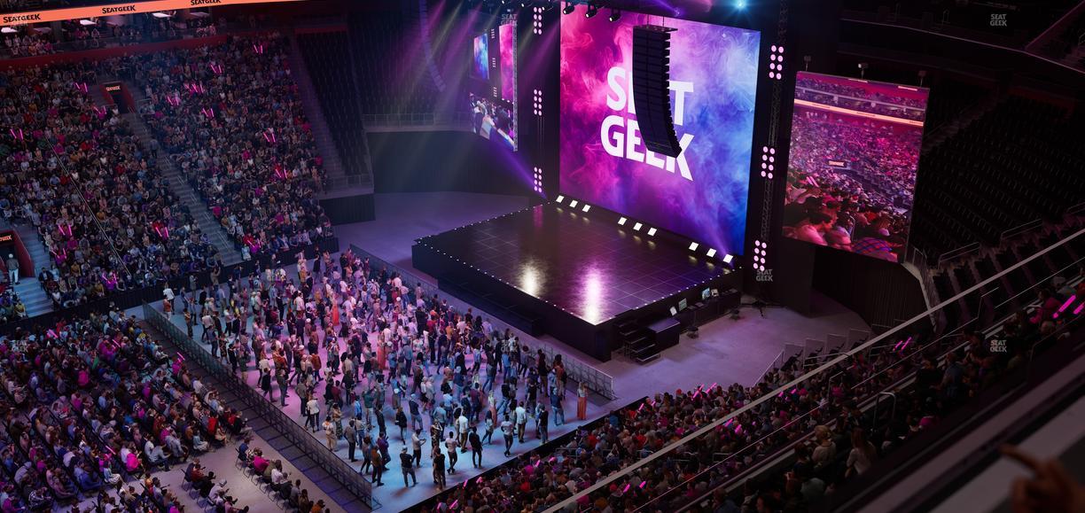 Little Caesars Arena - Section 212 Seat View