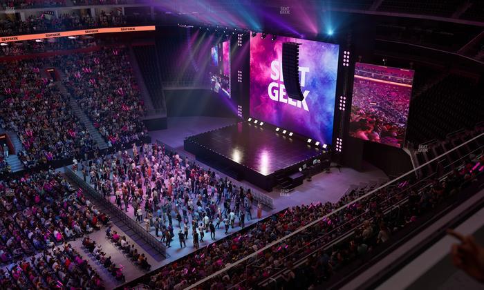 Little Caesars Arena - Section 212 Seat View