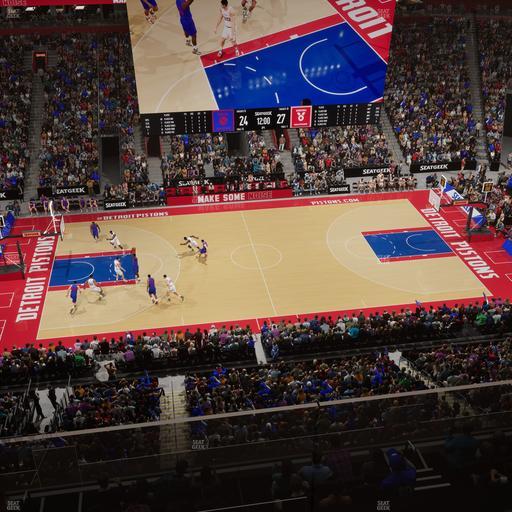 Little Caesars Arena - Section 212 Seat View