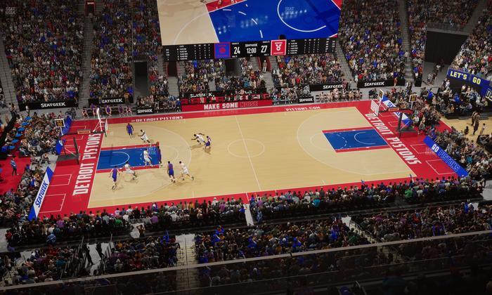 Little Caesars Arena - Section 212 Seat View