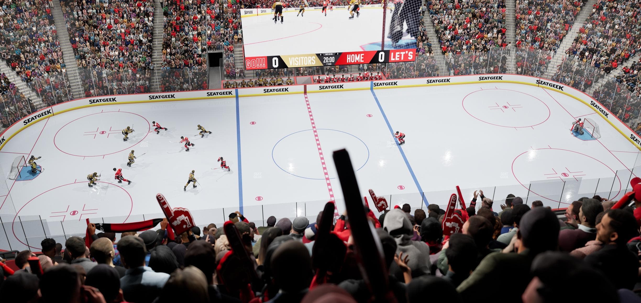 Little Caesars Arena - Section 212 Seat View