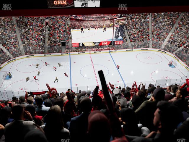 Little Caesars Arena - Section 212 Seat View
