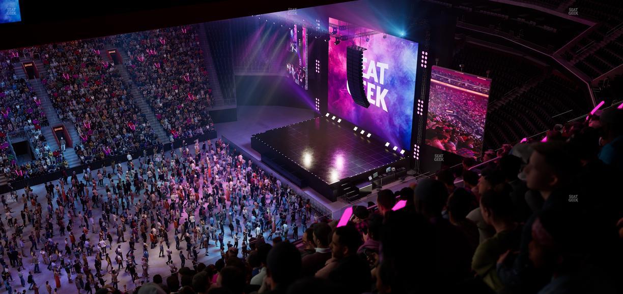 Little Caesars Arena - Section 212 Seat View