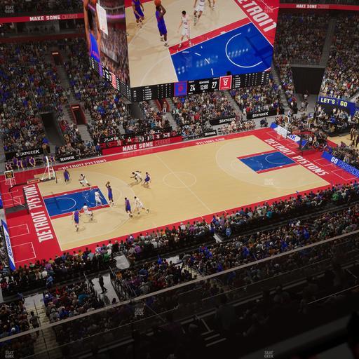 Little Caesars Arena - Section 213 Seat View