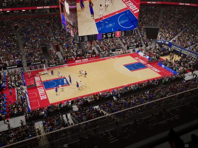 Little Caesars Arena - Section 213 Seat View