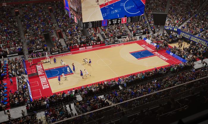 Little Caesars Arena - Section 213 Seat View