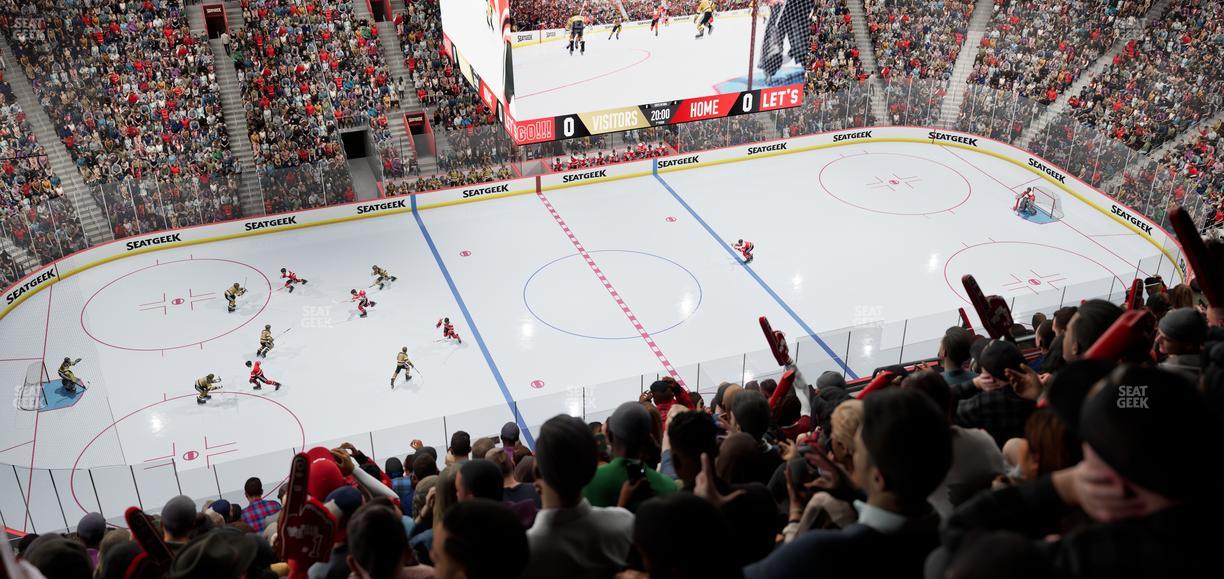 Little Caesars Arena - Section 213 Seat View