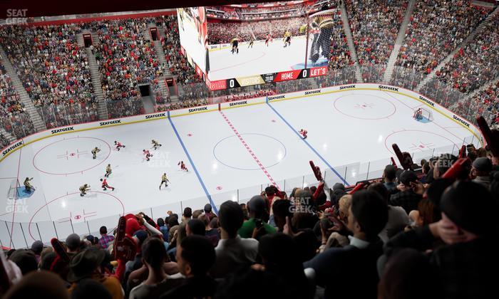 Little Caesars Arena - Section 213 Seat View